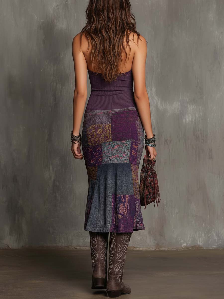 Duttini | Knit Halter Neck Dress