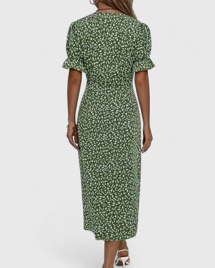 Duttini | Summer Dress for Women in Lightweight Fabric, Relaxed Fit, Blue