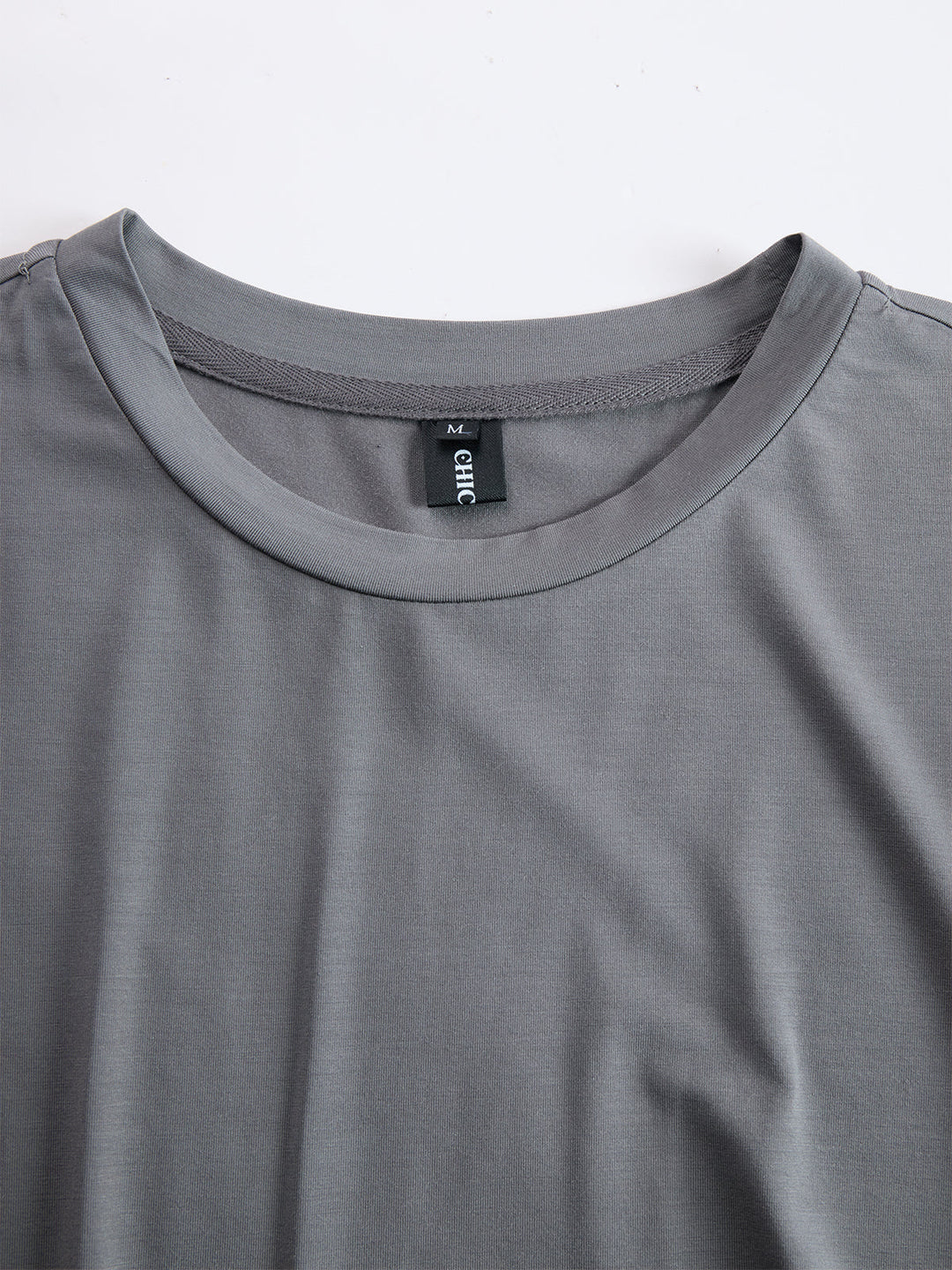Duttini | Grey Ruched Dress