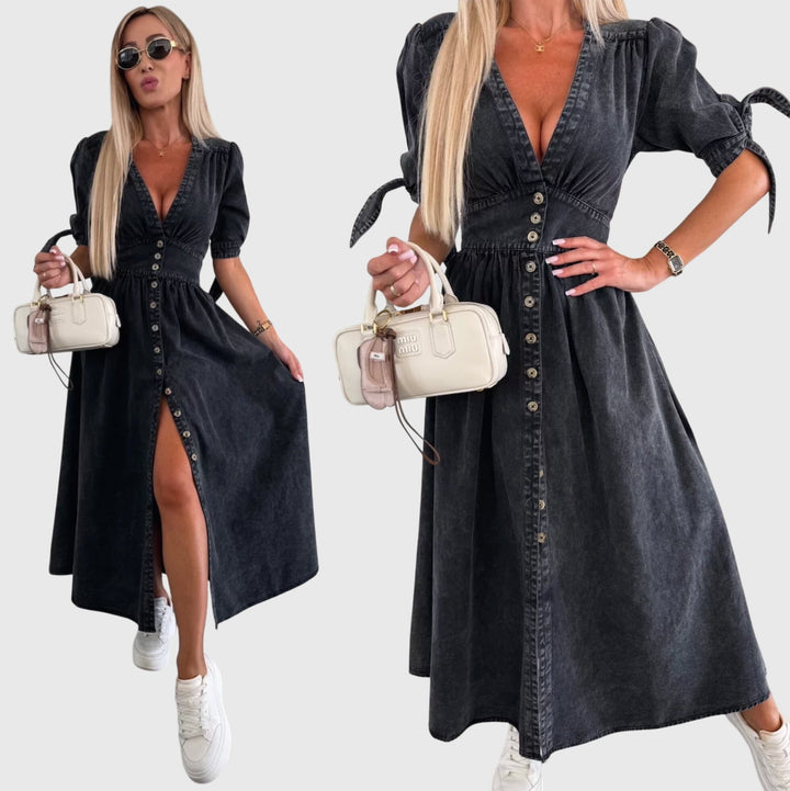 Duttini | Elegant Denim Dress for Women