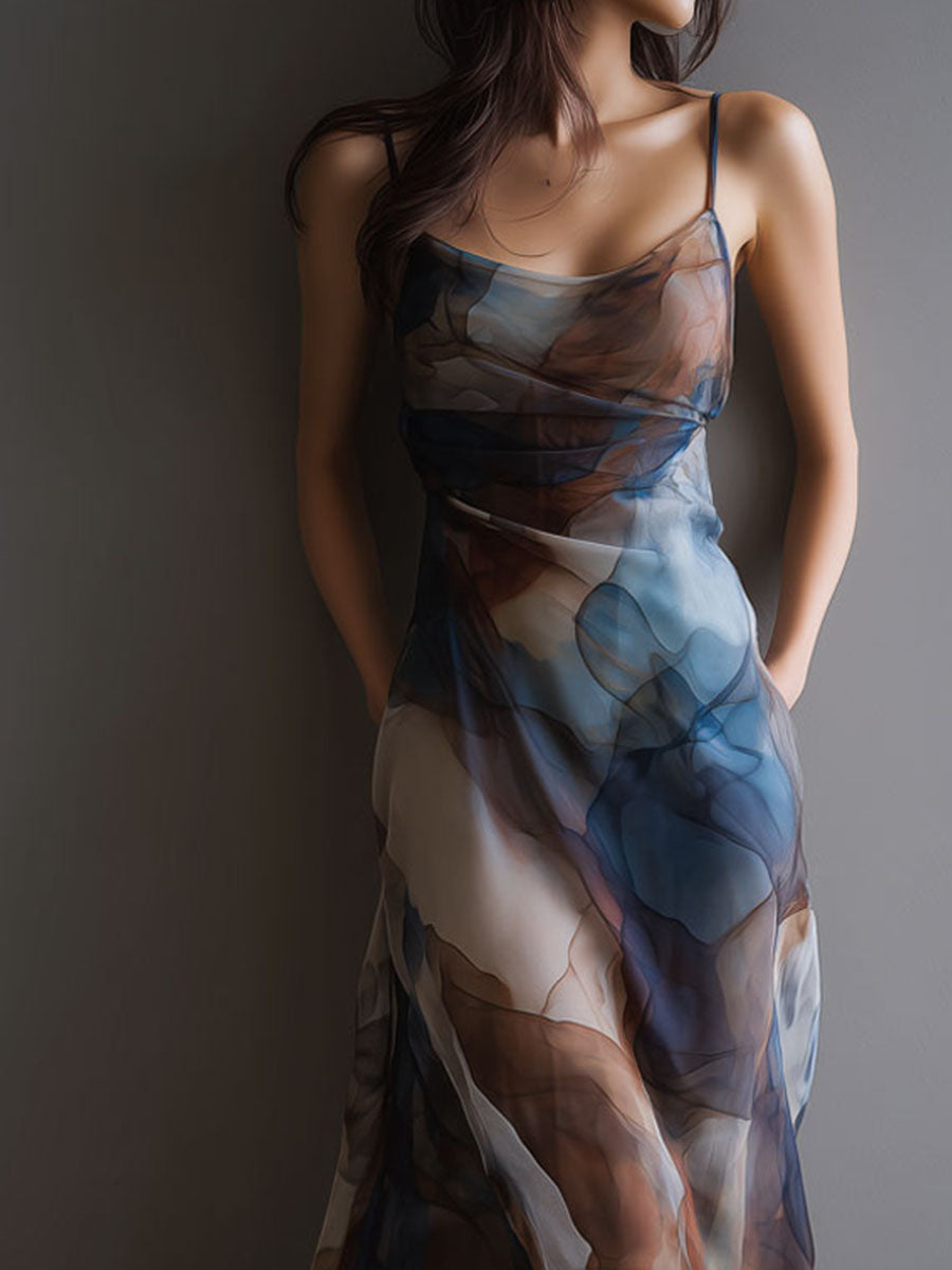 Duttini | Chiffon Retro Dress