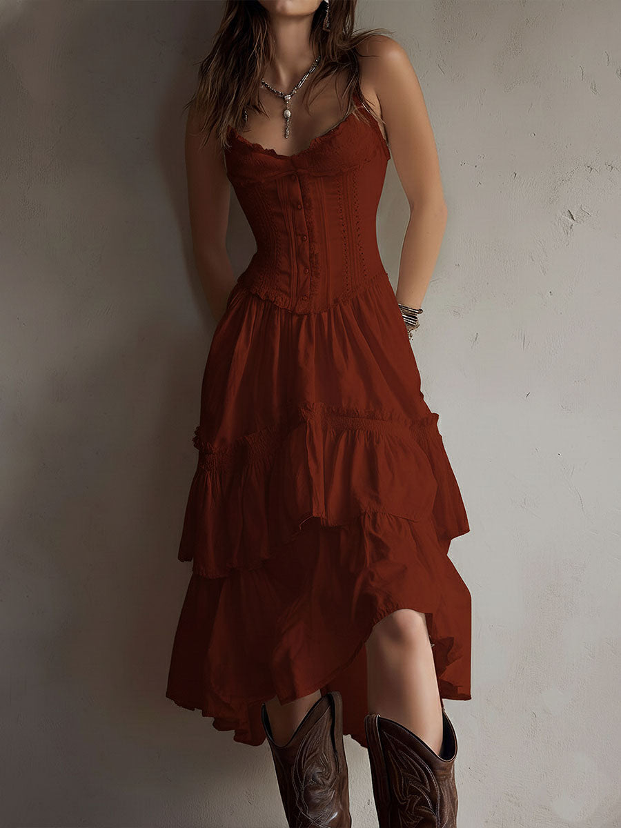 Duttini | White Lace Casual Dress