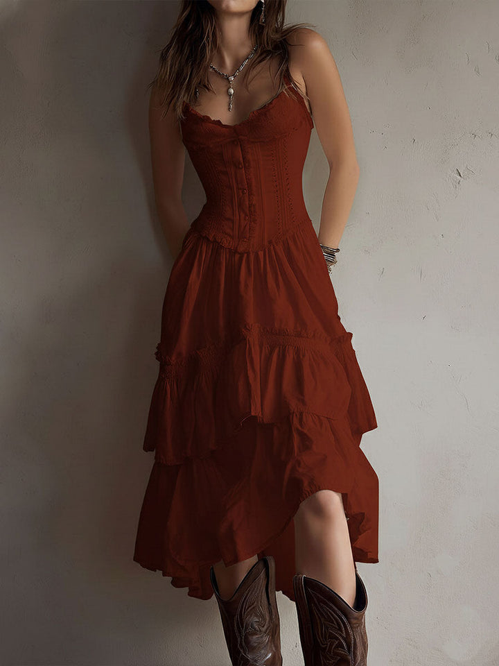 Duttini | White Lace Casual Dress