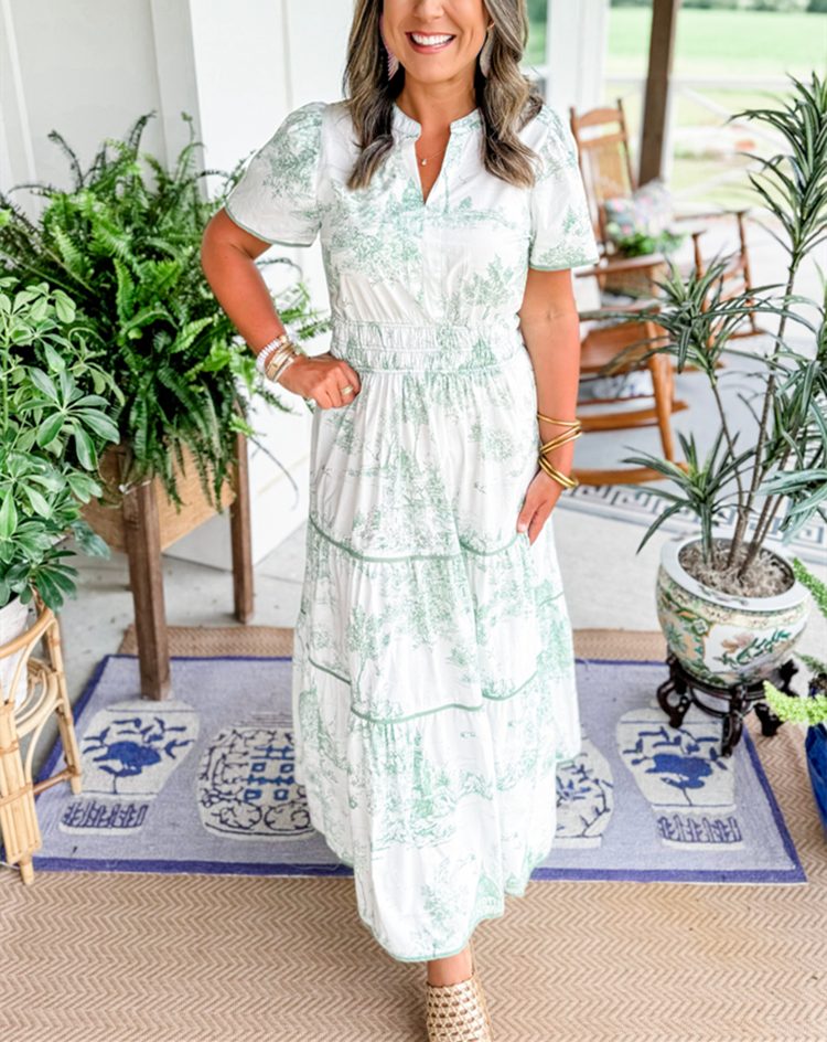 Duttini | Classic Toile Maxi with a Comfort Fit