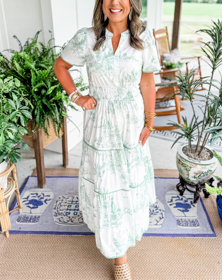 Duttini | Classic Toile Maxi with a Comfort Fit