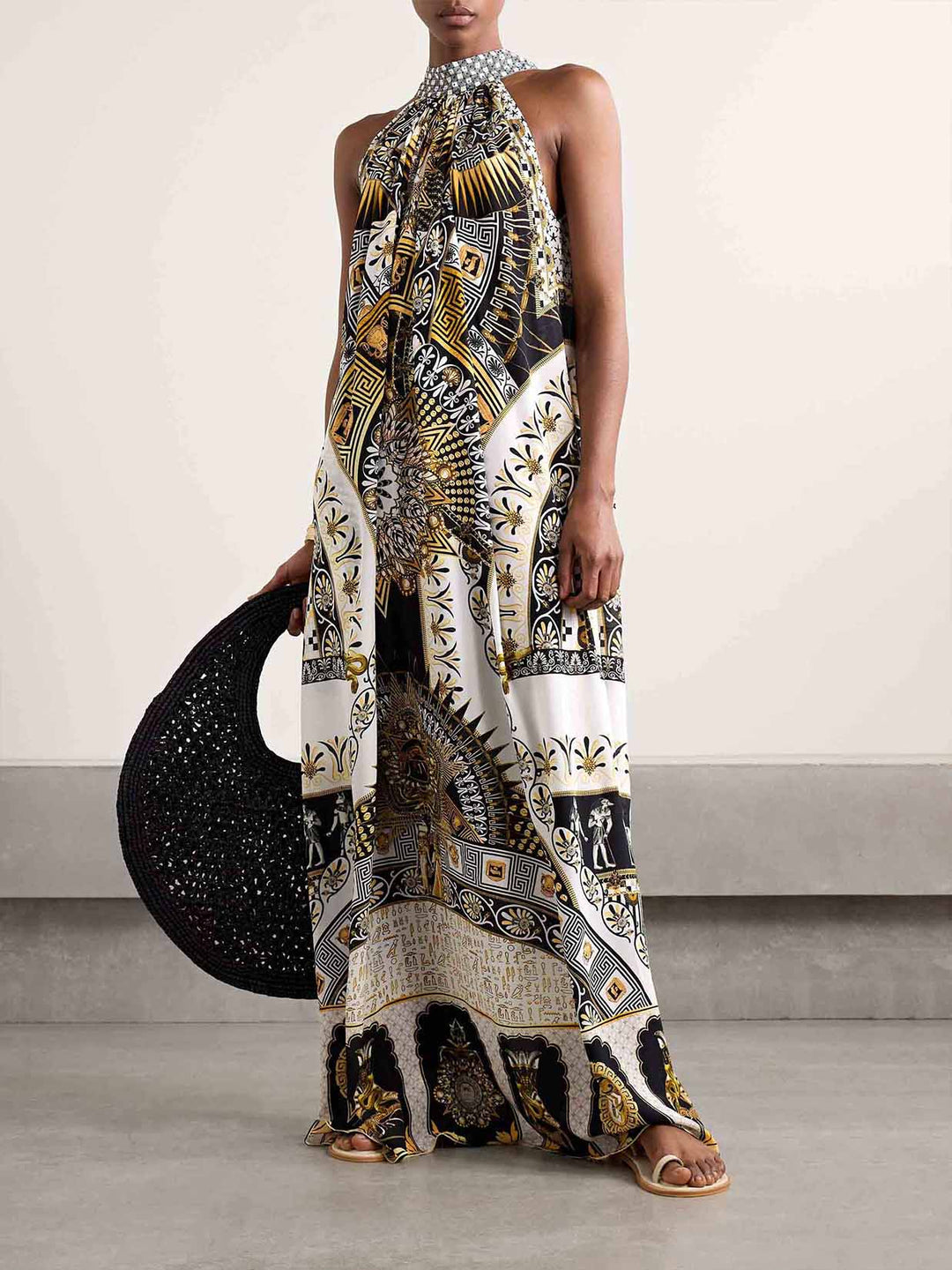 Duttini | Unique Retro Gorgeous Pattern Print Dress