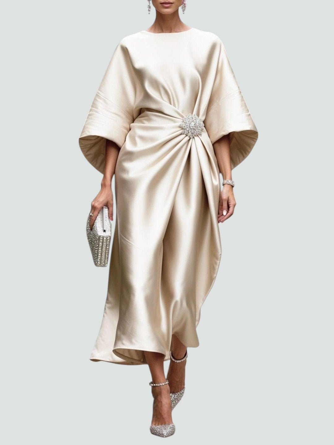 Duttini | Elegant Long Dress for Effortless Elegance