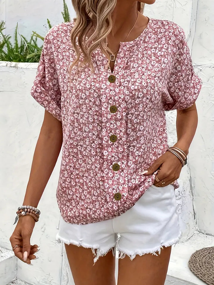 Duttini | Chic Floral Print Blouse for Every Occasion