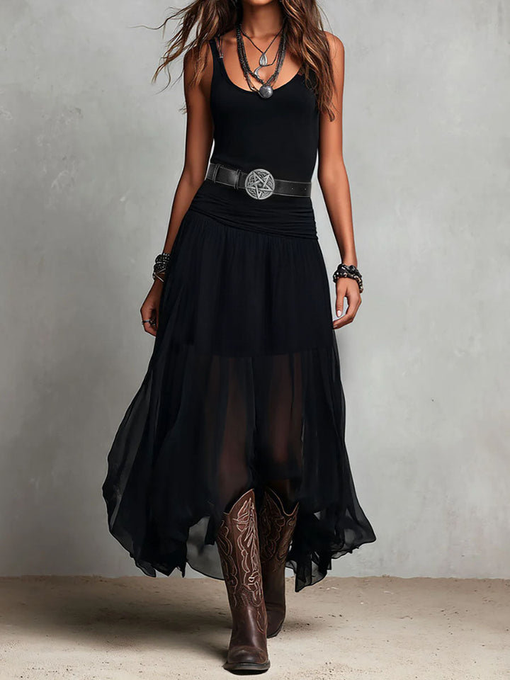 Duttini | Black Casual Dress