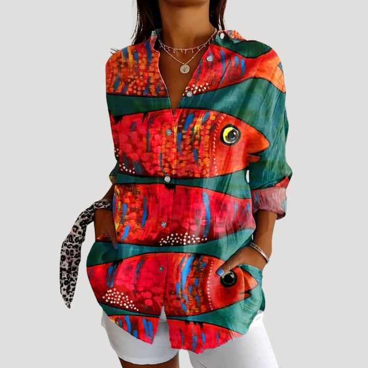 Duttini | Summer Long Sleeve Blouse