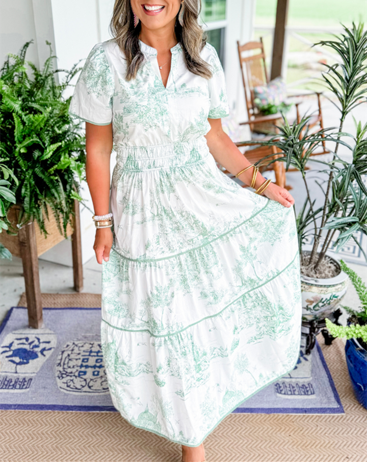 Duttini | Classic Toile Maxi with a Comfort Fit