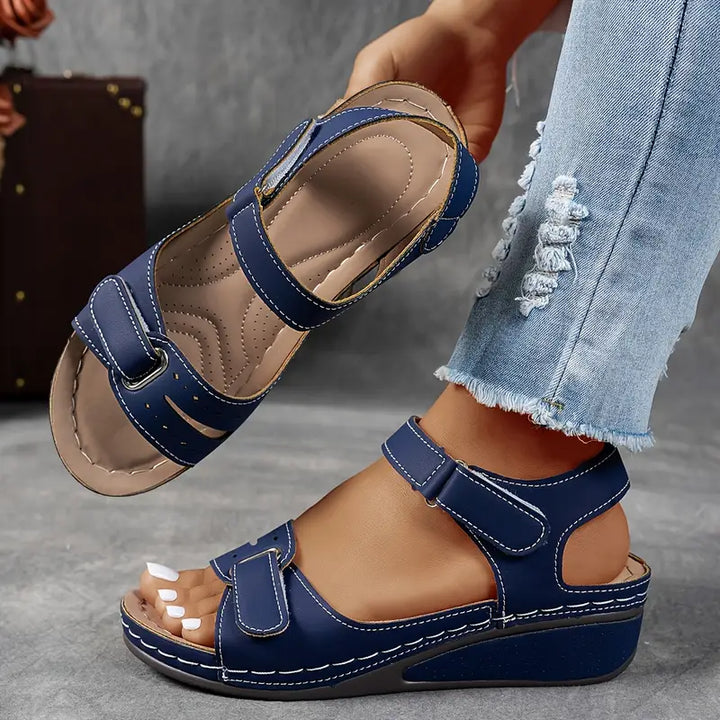 Duttini | Orthopedic Sandals With Wedge Heel
