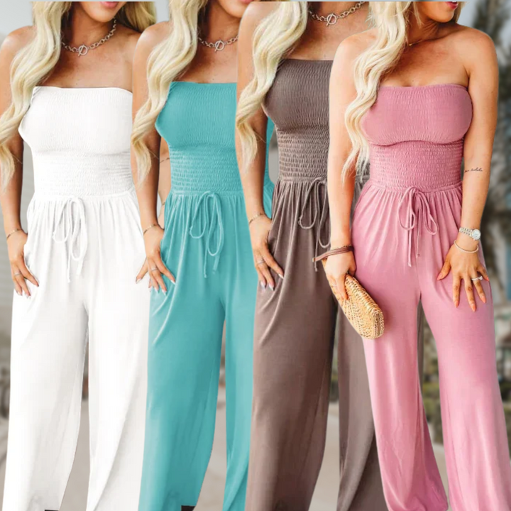 Duttini | Trendy Off-Shoulder Jumpsuit for Effortless Elegance