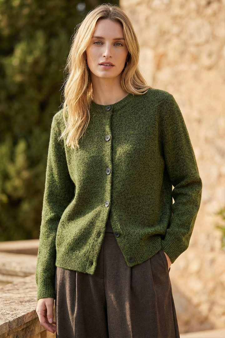 Duttini | Chunky-Knit Alpaca-Blend Cardigan