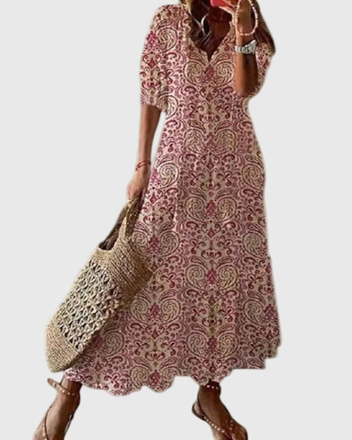Duttini | Vintage Summer Maxi Dress for Women in Boho Style