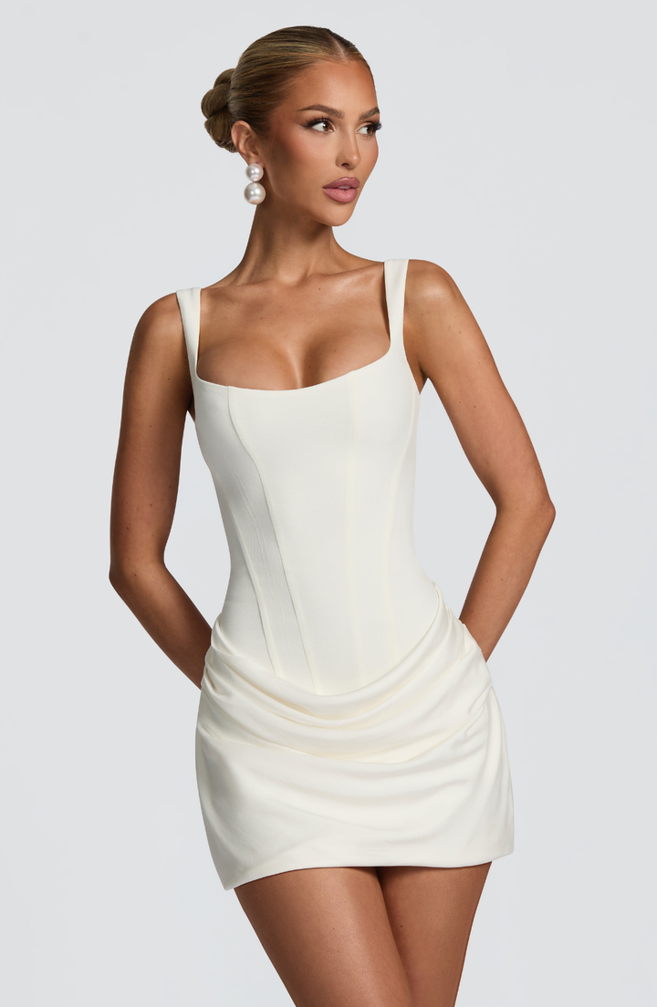 Duttini | Hourglass Mini Dress for Women in Elegant Fit
