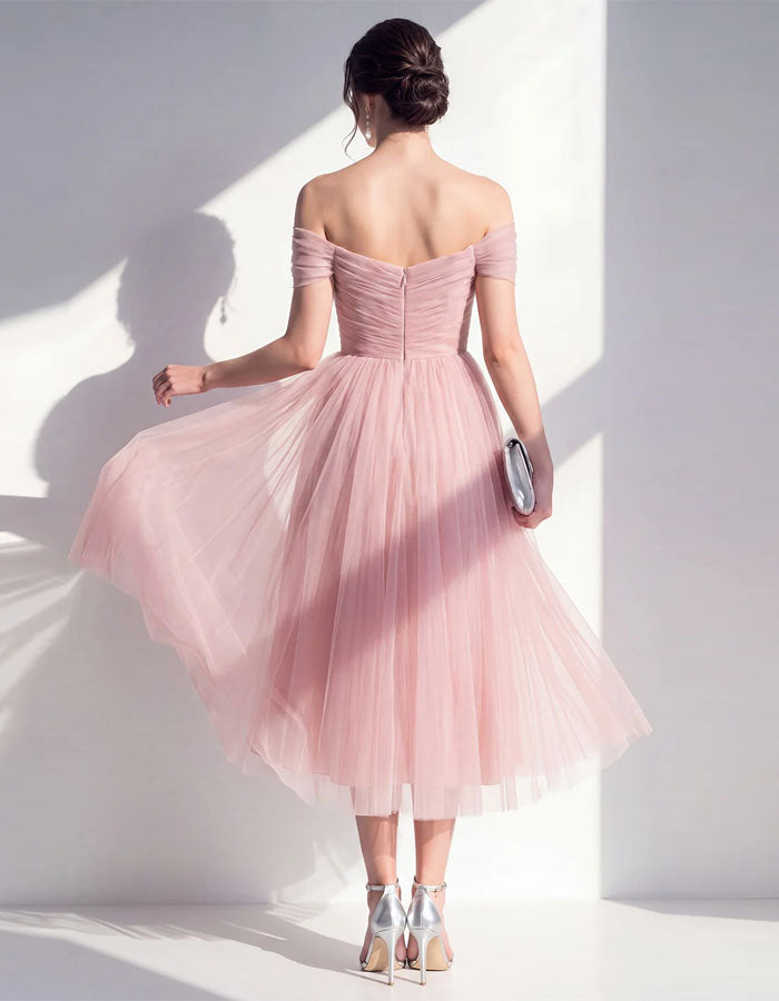 Duttini | Pink Tulle Dress