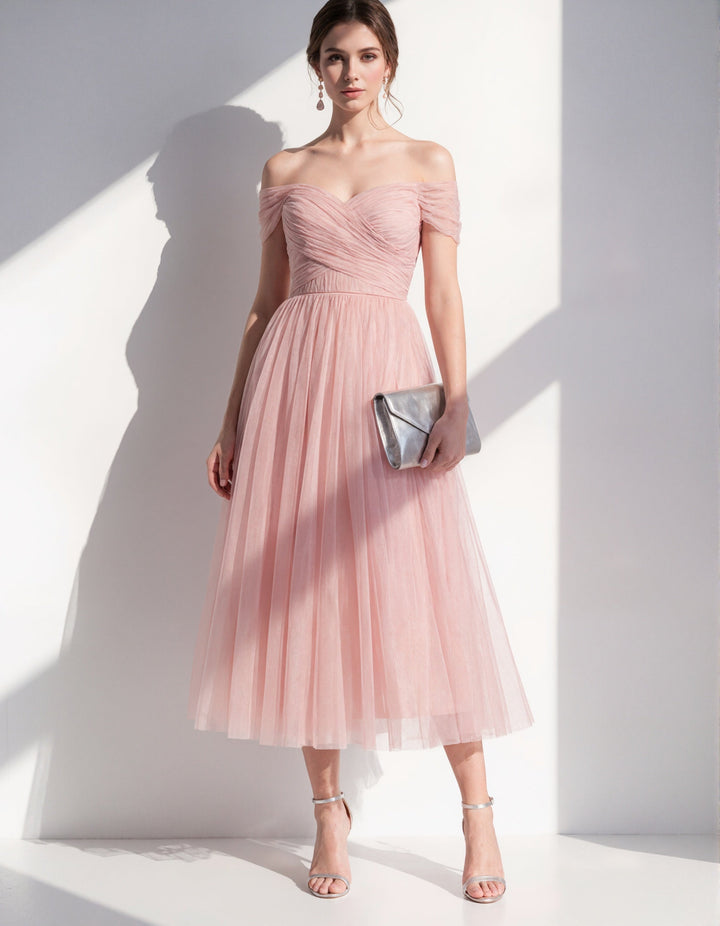 Duttini | Pink Tulle Dress