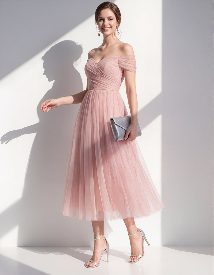 Duttini | Pink Tulle Dress