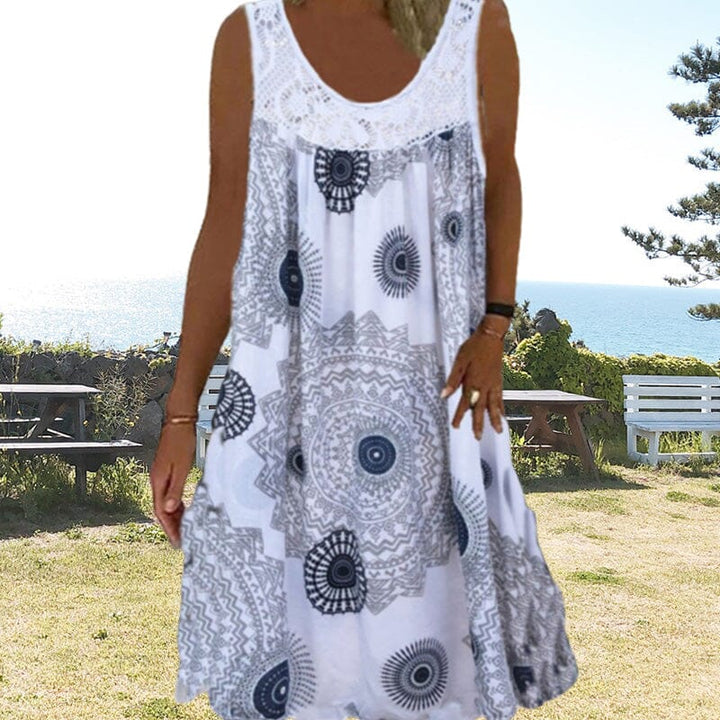 Duttini | Luxe Sleeveless Summer Dress for Effortless Elegance