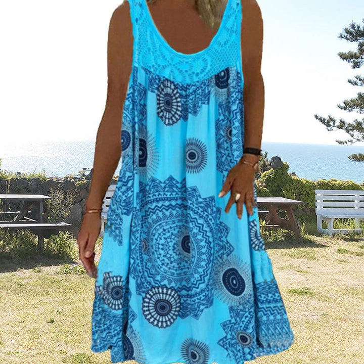 Duttini | Luxe Sleeveless Summer Dress for Effortless Elegance