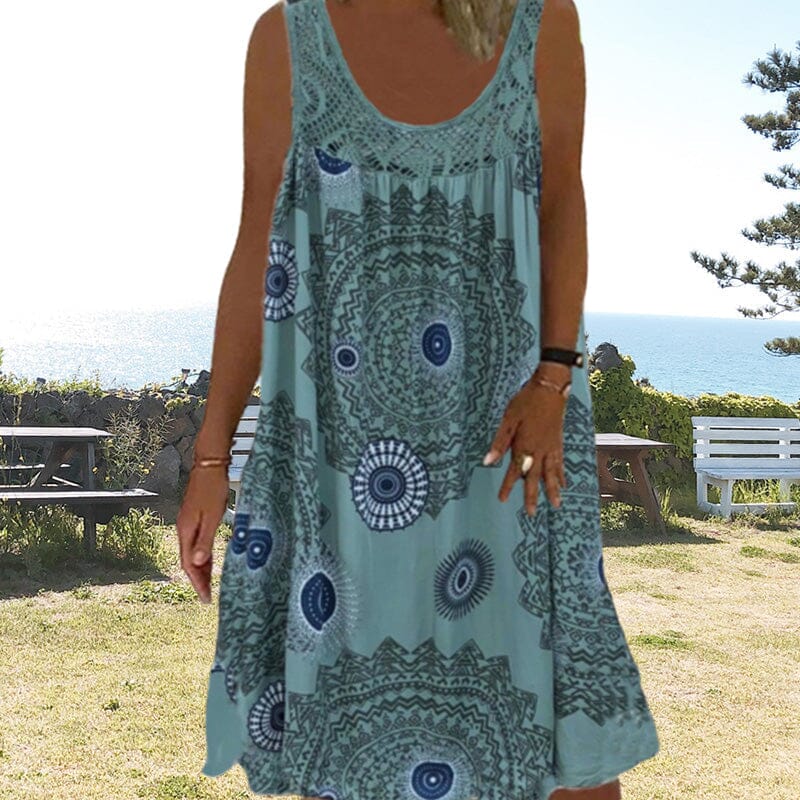 Duttini | Luxe Sleeveless Summer Dress for Effortless Elegance