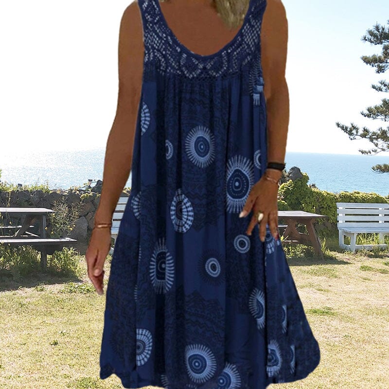 Duttini | Luxe Sleeveless Summer Dress for Effortless Elegance