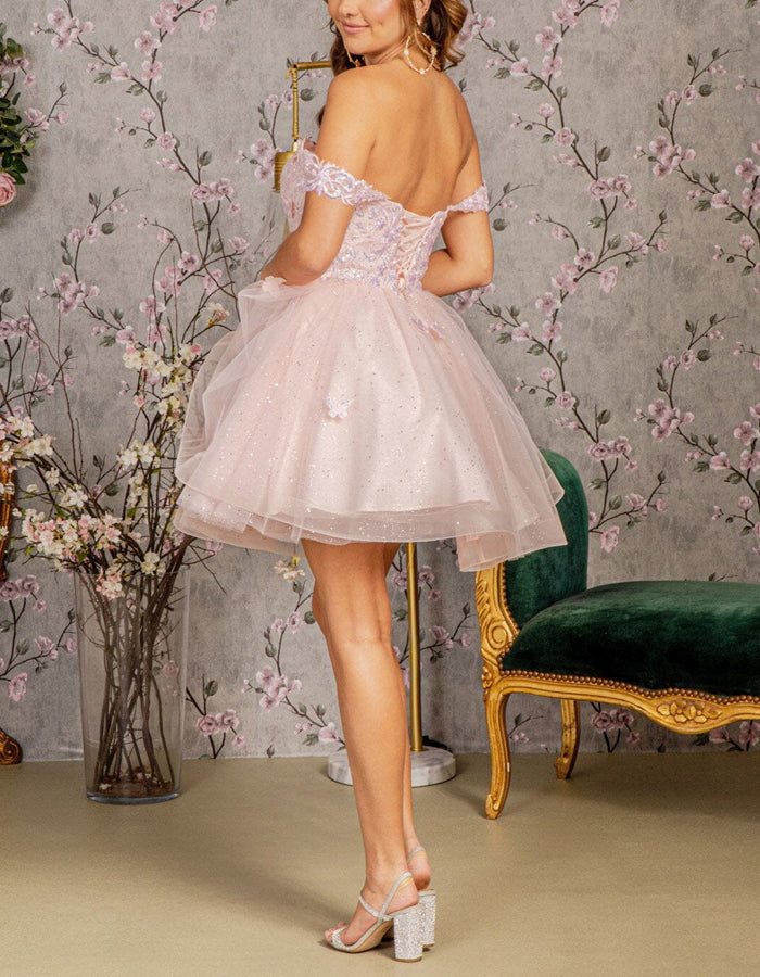Duttini | Mint Green Tulle Cocktail Sleeveless Dress
