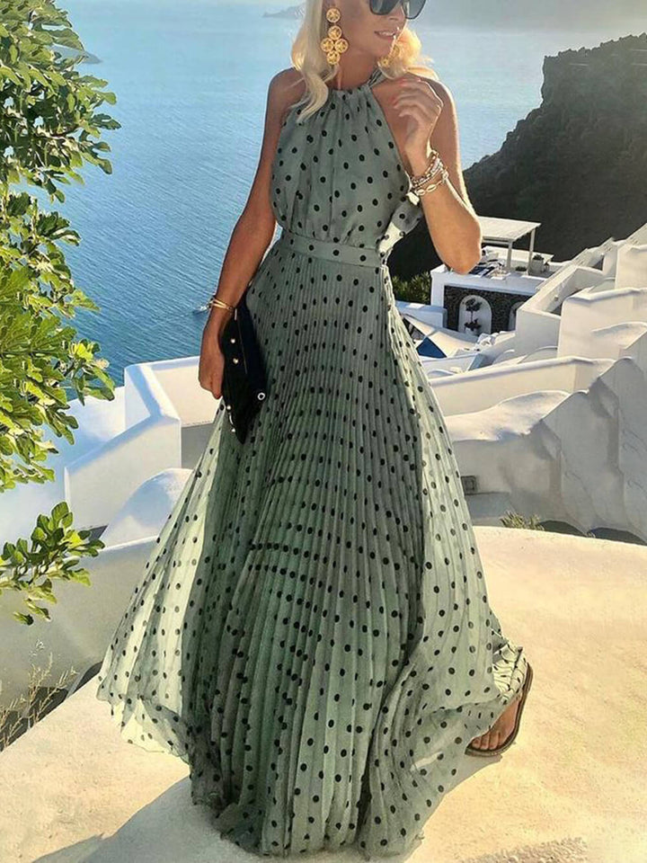 Duttini | Elegant And Classic Dot Printing Dress