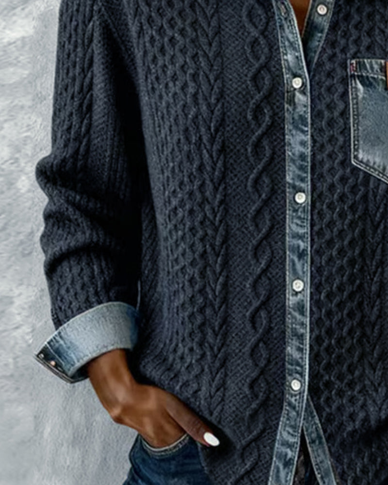 Duttini | Feminine Long-Sleeve Shirt for a Polished Look