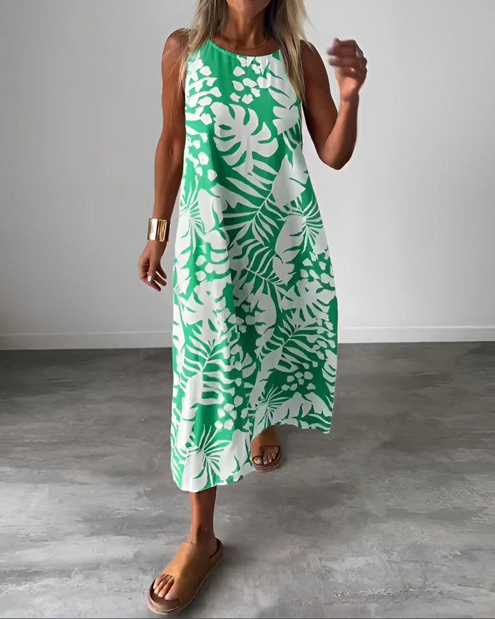 Duttini | Sculpted Sleeveless Draped Elegant Dress Evening