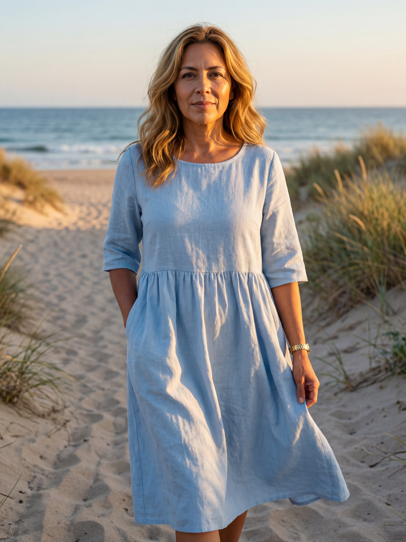 Duttini | Elegant Midi Dress for Effortless Elegance