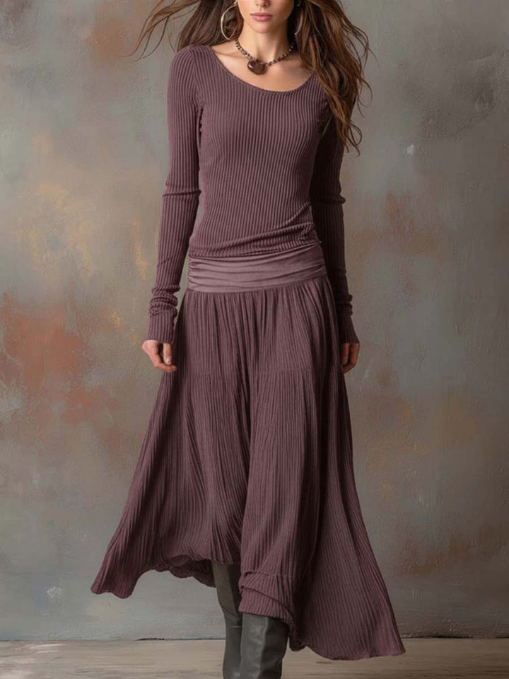 Duttini | Charcoal Knit Dress