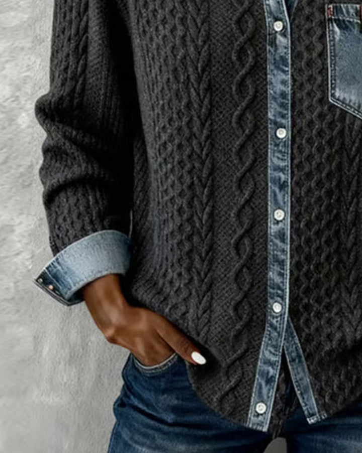 Duttini | Feminine Long-Sleeve Shirt for a Polished Look