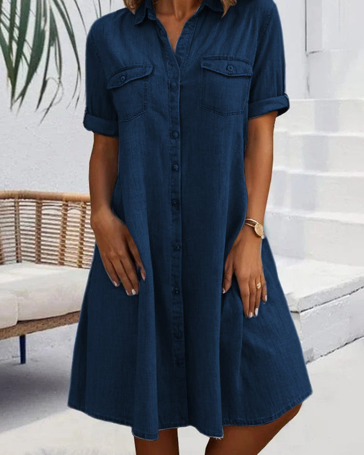 Duttini | Lightweight Denim-look Dress for Every Occasion
