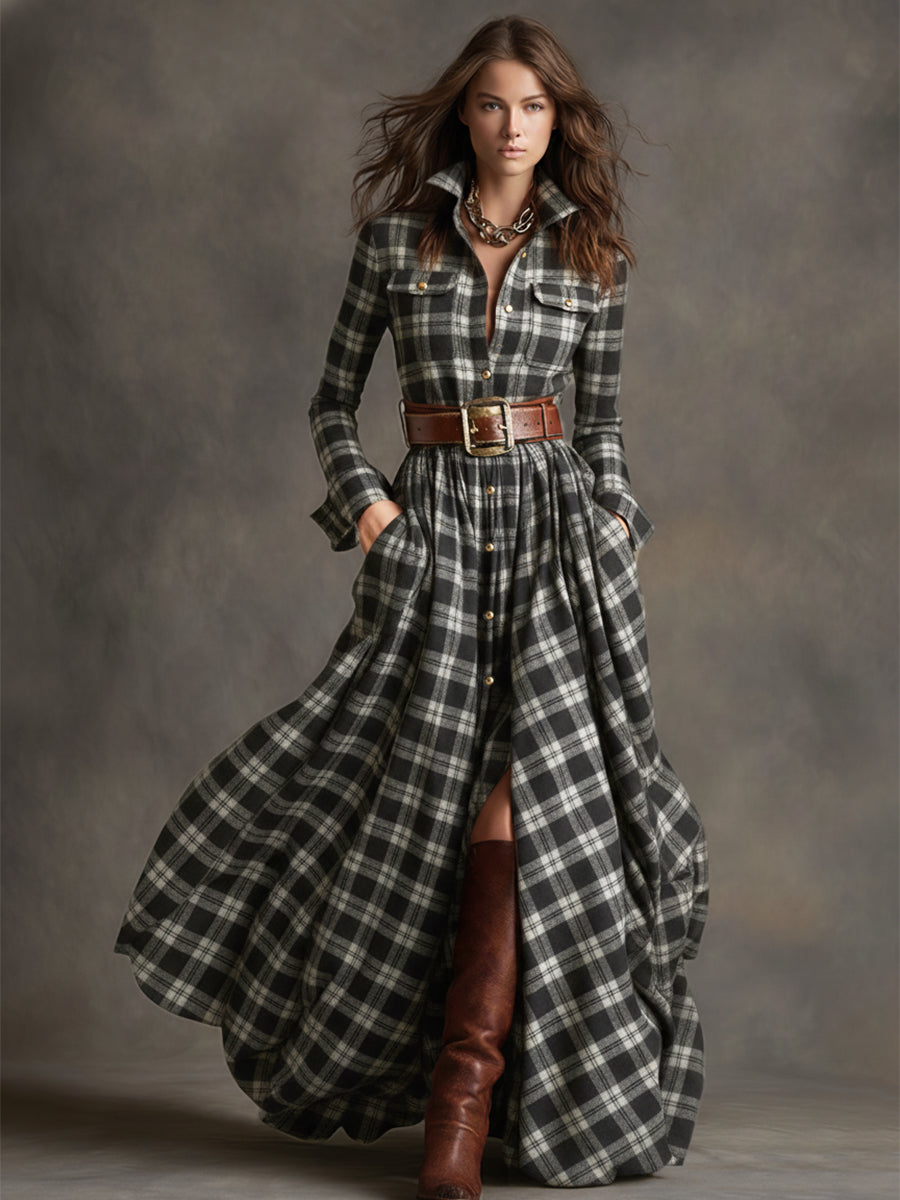 Duttini | Brown Casual Dress