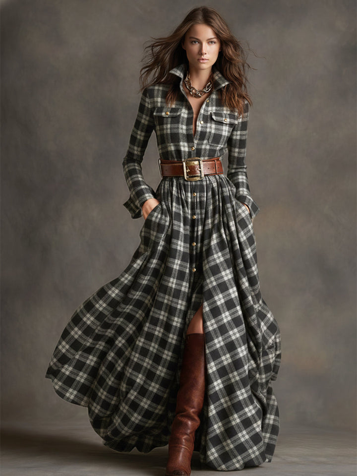 Duttini | Brown Casual Dress