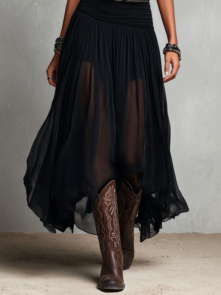 Duttini | Black Casual Dress