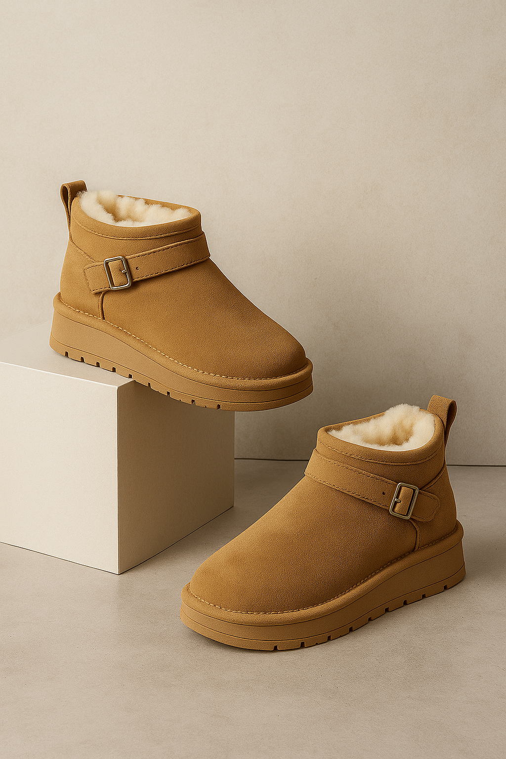 Duttini | Classic Plush Boot-Shoes