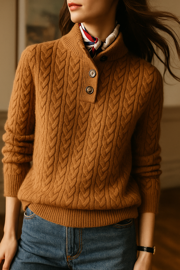 Duttini | Cashmere Button-Up Sweater