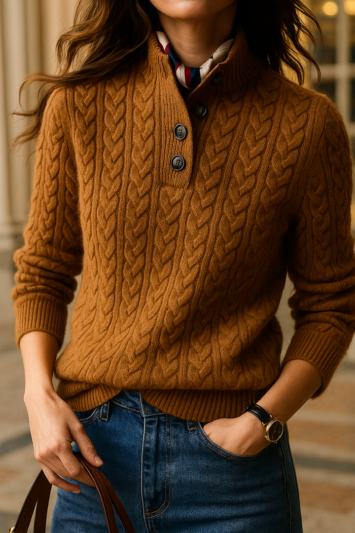 Duttini | Cashmere Button-Up Sweater
