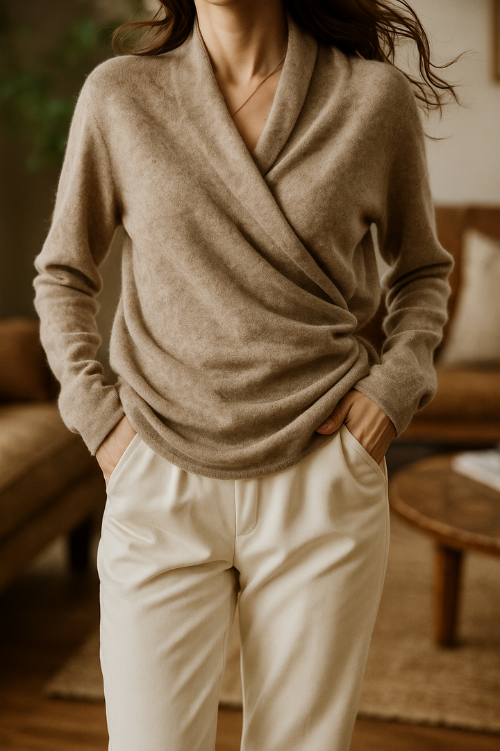 Duttini | V-Neck Knit Sweater