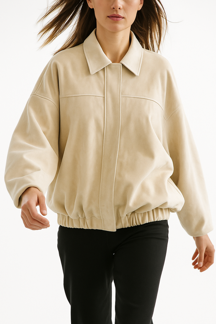 Duttini | Women's Suede Bomber