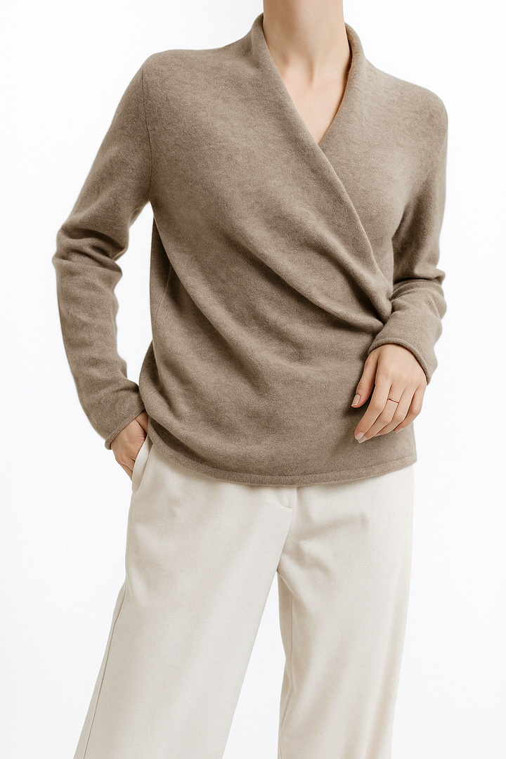 Duttini | V-Neck Knit Sweater