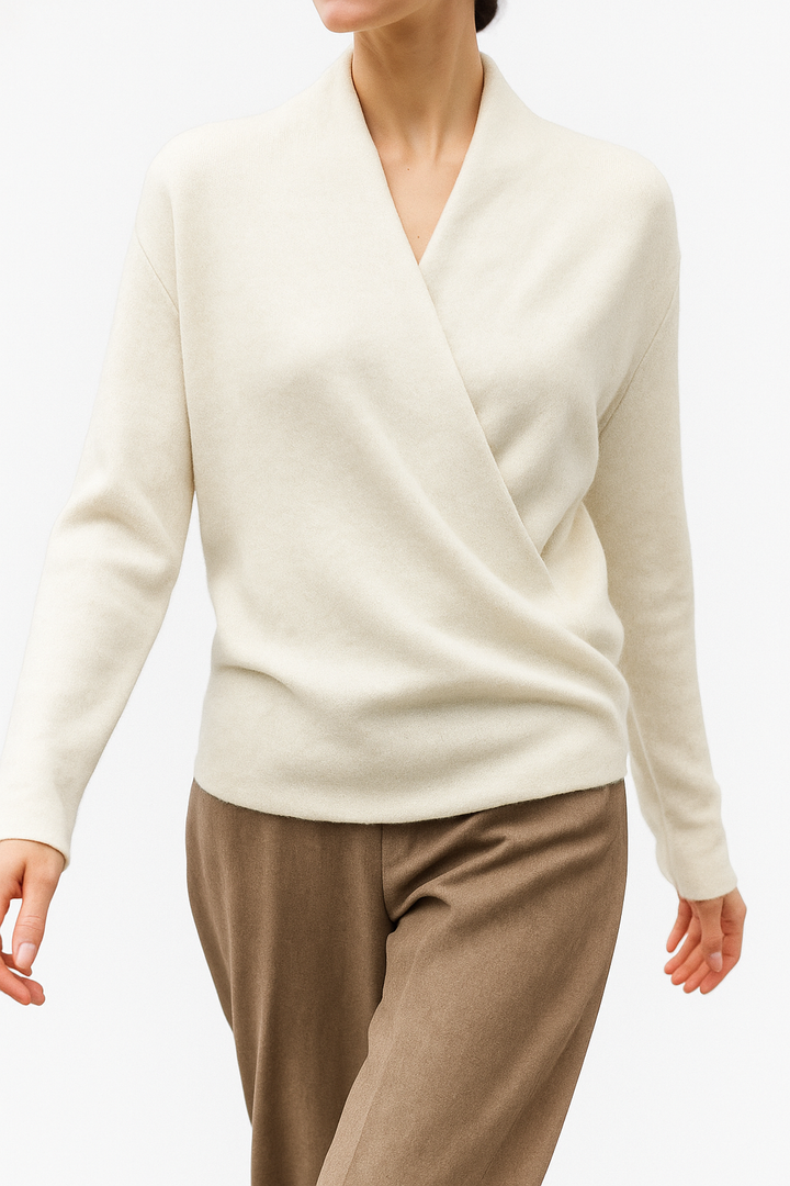 Duttini | V-Neck Knit Sweater