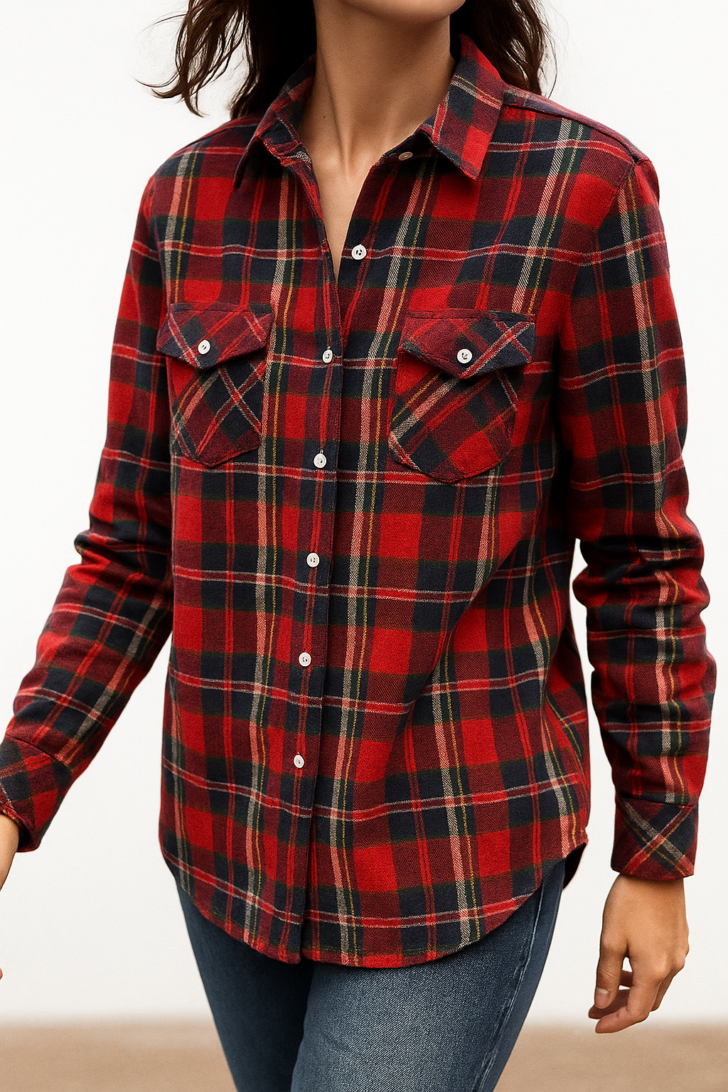 Duttini | Classic Plaid Throw Blanket