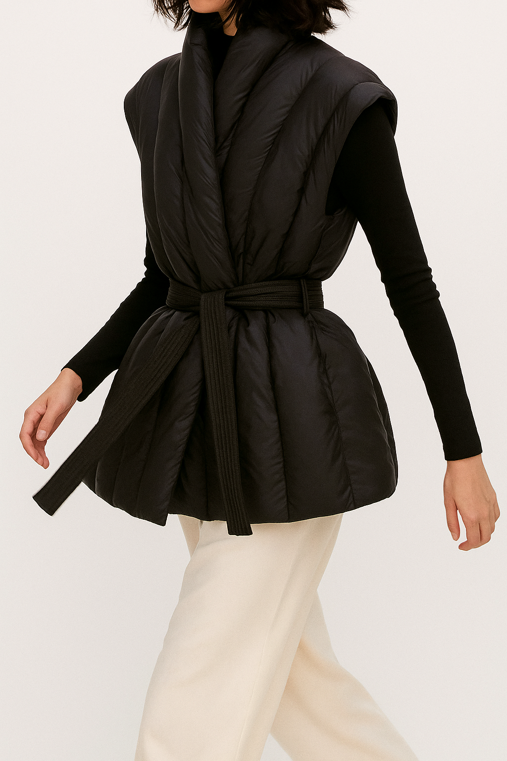 Duttini | Belted Down Vest