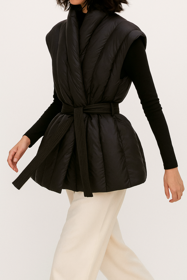 Duttini | Belted Down Vest