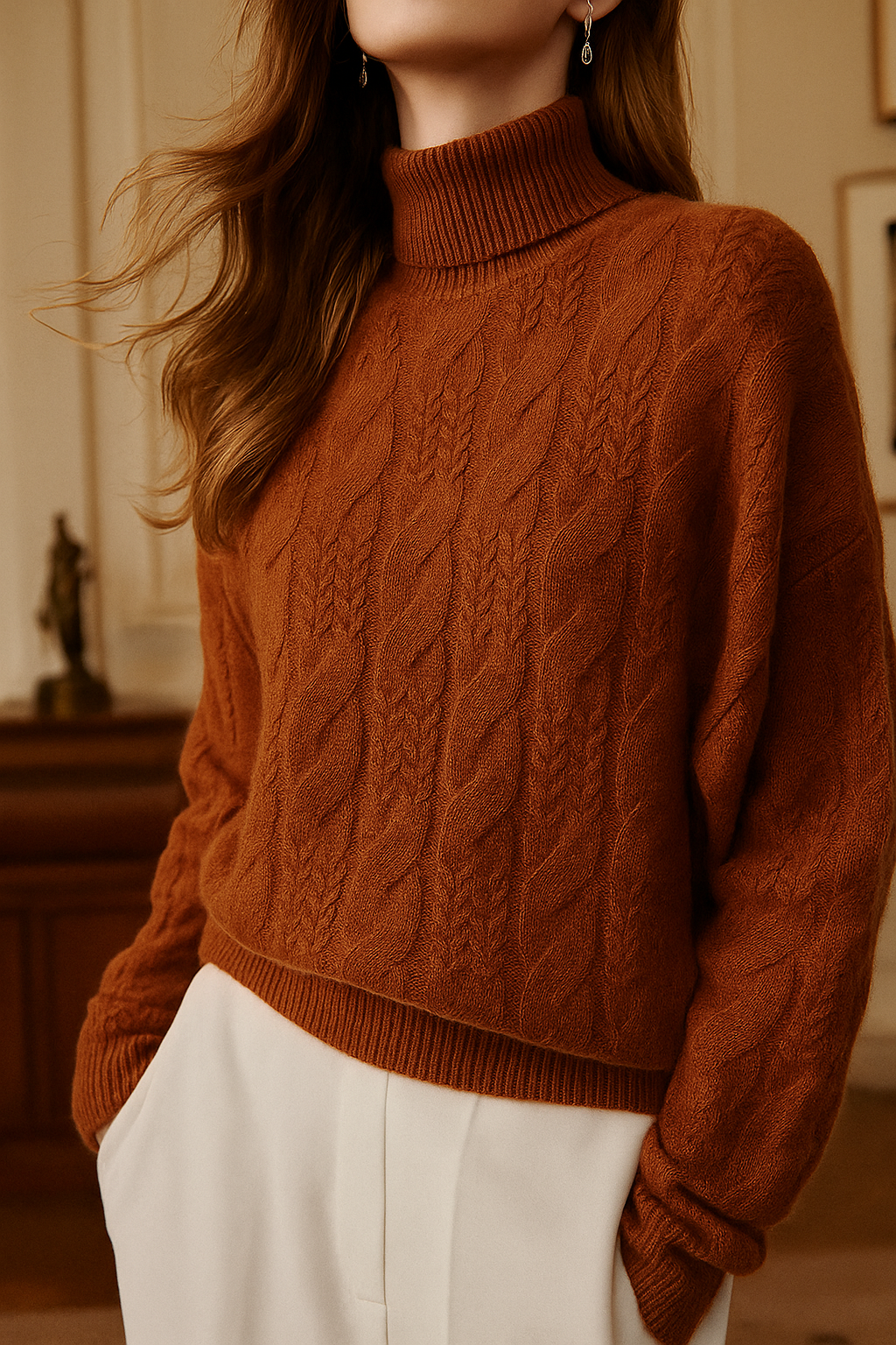 Duttini | Cable Knit Sweater