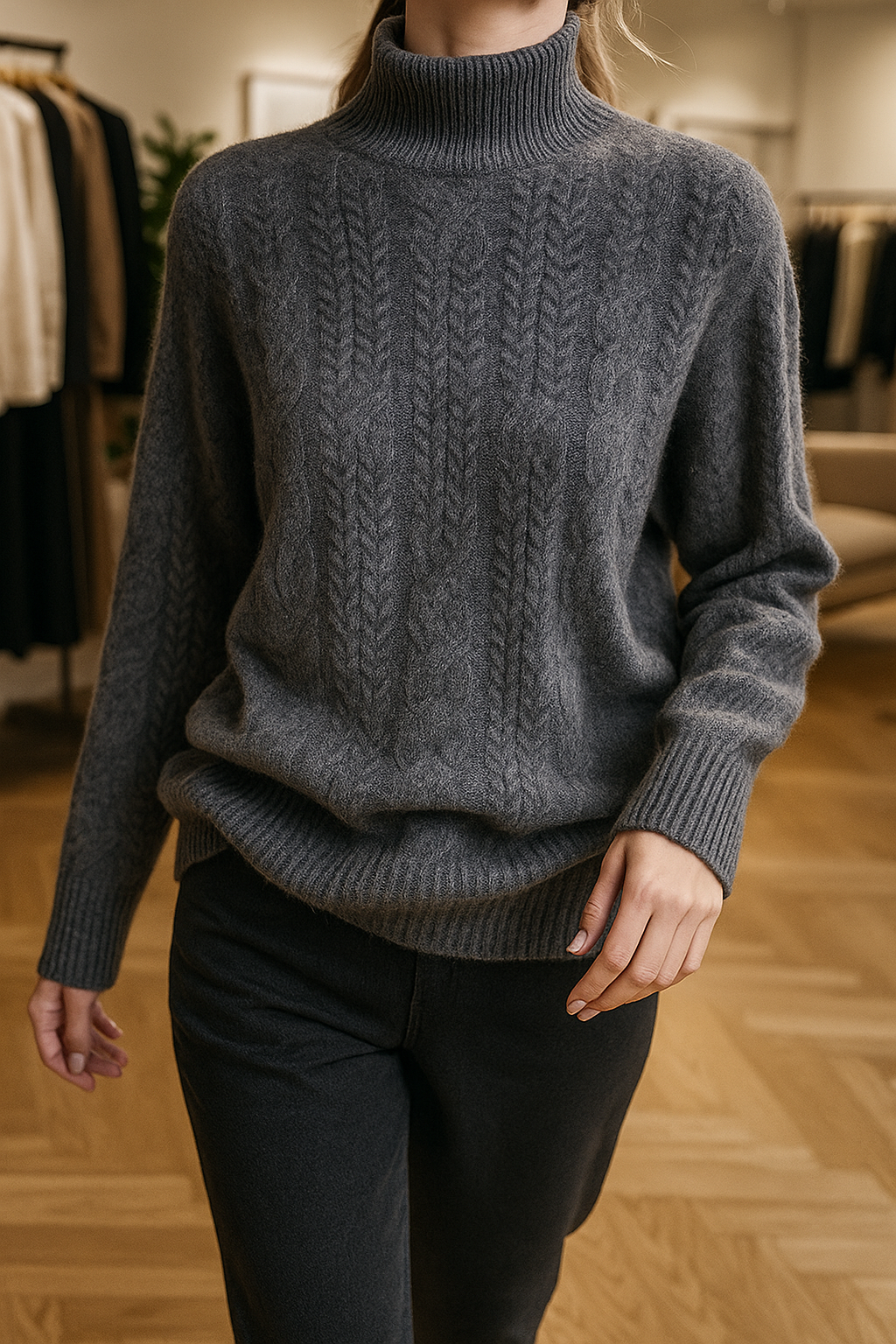Duttini | Cable Knit Sweater